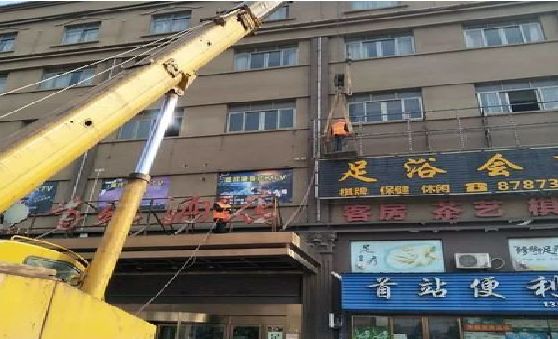 台江安装较高的门店招牌有什么好的方法？
